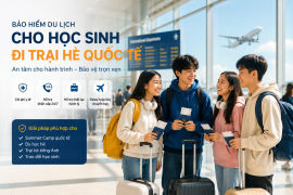 Có nên mua bảo hiểm cho học sinh đi trại hè quốc tế 2026?