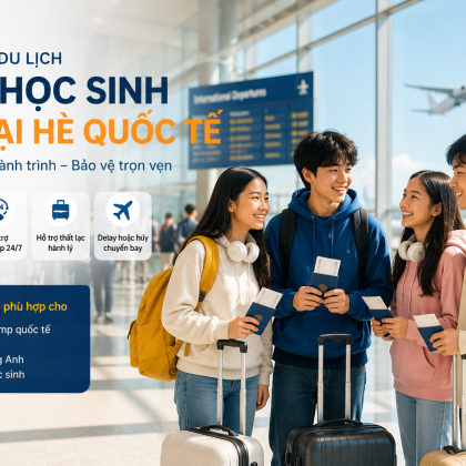 Có nên mua bảo hiểm cho học sinh đi trại hè quốc tế 2026?